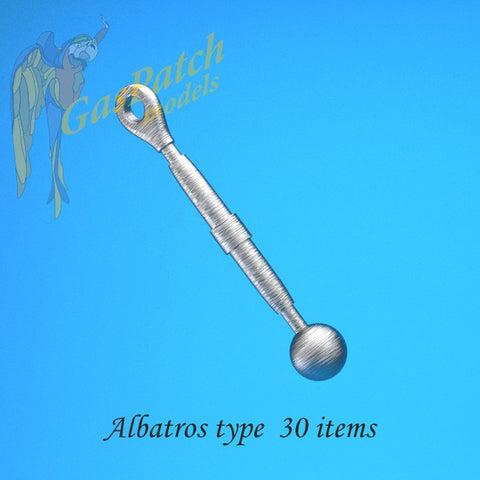 GasPatch 1/32 metal turnbuckles for Albatros - GP32011 - biplane accessories