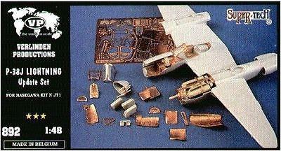 Verlinden 1/48 Resin + PE P-38J Lightning Update Set - 892 - NOS Verlinden 1/48 Resin + PE P-38J Lightning Update Set - 892 - NOS