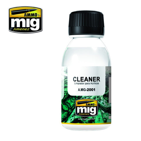 AMMO of Mig Jimenez Universal Cleaner for acrylic paints (100 ml) - AMIG2001