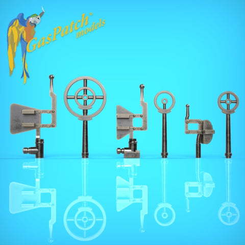 GasPatch Models 1/48 scale resin detail - Vane Gun Sights - GP48117