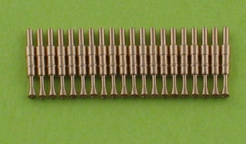 Master Model 1/350 British 2-pdr 40mm/39 (1.575in) Mark VIII barrels - SM350-015