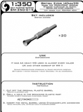 Master Model 1/350 British 2-pdr 40mm/39 (1.575in) Mark VIII barrels - SM350-015