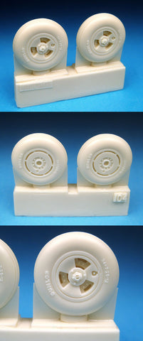 1/32 BarracudaCast Spitfire 3-Slot Wheels-circumferential- BR32104