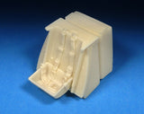 BarracudaCast 1/48 Scale BR48370 Bf 109G-6 & G-14 Seat w/Molded Belts for Tamiya