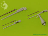Master Model 1/200 Anti-Aircraft Armament Barrels for Battleship Bismarck (Trumpeter) - SM200008