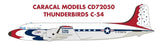 Caracal 1/72 decal CD72050 C-54 Skymaster - Part 3 for Revell
