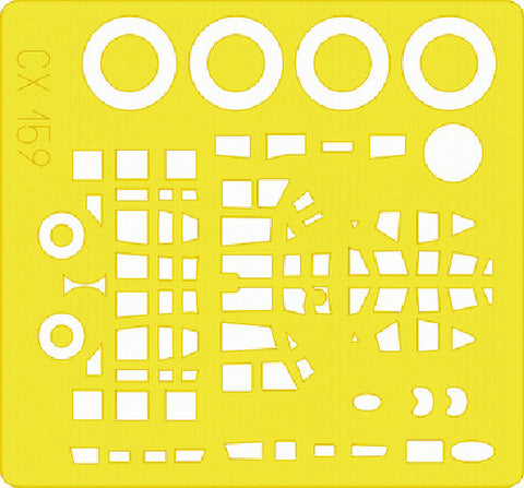 Eduard 1/72 scale paint mask for the Ju-88A-4 kit by Hasegawa - CX159