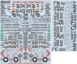 Furball 1/48 decals Air Wing All-Stars Cougar Trainer CAGs - FDS4801