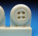 BarracudaCast 1/48 BR48403 Hawker Tempest Late Mainwheels - Smooth for Eduard