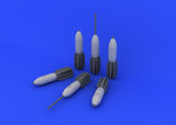 Eduard 1/72 scale Brassin M117 bomb with airbrake x 6 - 672059