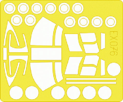 Eduard 1/48 mask for CH-46 Sea Knight Academy kit #EX076