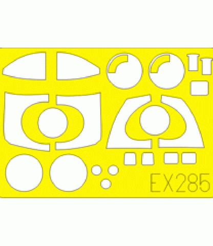 Eduard 1/48 Scale Mask for RF-35 Draken by Hasegawa - EX285