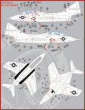 Furball 1/48 decals F9F-8T & TF-9Js Cougar Trainers FDS4802