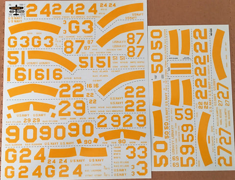 Fundekals 1/48 decals Naval Reserve F4Us & F6Fs Corsairs & Hellcats - 48029