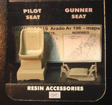 HGW 1/32 Seatbelts & resin seat for Arado Ar 196 for Revell - 132018