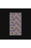 HGW 1/32 4 colour lozenge very faded transparent - Fabric texture - 532042