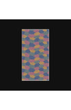 HGW 1/32 4 colour lozenge very faded base white - Fabric texture - 532047