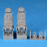 Hypersonic Models 1/48 Resin Lockheed SR-1 Seats for Revell SR-71 - HMR48046