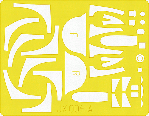 Eduard 1/32 mask for F-4E Phantom II (TAMIYA kit) #JX004 Eduard 1/32 mask for F-4E Phantom II (TAMIYA kit) #JX004