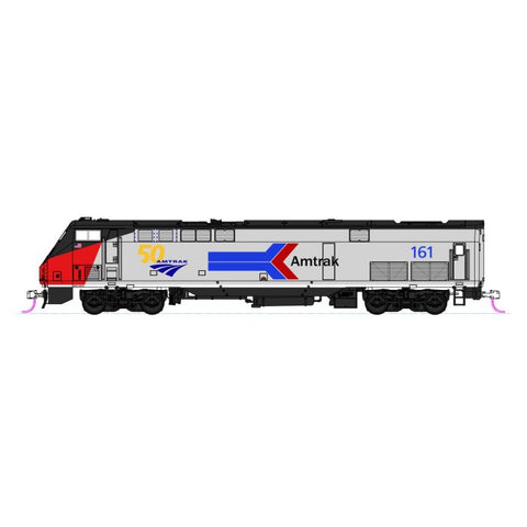 KATO 176-6036-DCC N Scale GE P42, Digitrax DCC, Amtrak Phase I 50th Anniversary Logo #161