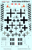 Lifelike 1/48 decal Fokker D.VII Pt 4 for Roden & Eduard kits - 48-043