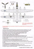 Lifelike 1/72 decal Consolidated B-24 Liberator Pt 1 - 72-028