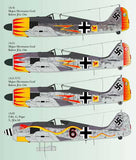 Lifelike 1/48 decal Focke Wulf Fw 190 Pt 3 for Hasegawa - 48-032
