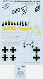 Lifelike 1/48 decal Messerschmitt Me 109 Pt 6 Hasegawa & Tamiya 48-034