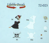 Lifelike 1/72 decal Supermarine Spitfire Pt 3 Smer, Tamiya, Airfix, Italeri, Rev