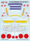 Lifelike 1/72 decal Kawasaki Ki-100 Pt1 for RS Models - 72-026