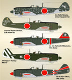 Lifelike 1/72 decal Kawasaki Ki-100 Pt1 for RS Models - 72-026