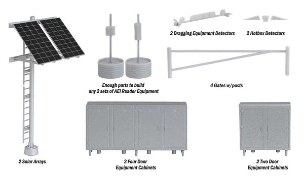 Walthers SceneMaster Electric Utility Pole Set Kit - 24 Pack HO Scale Walthers SceneMaster Electric Utility Pole Set Kit - 24 Pack HO Scale