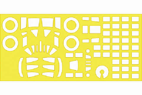 Eduard 1/72 masks for the Hudson by MPM or Italeri kits - CX156