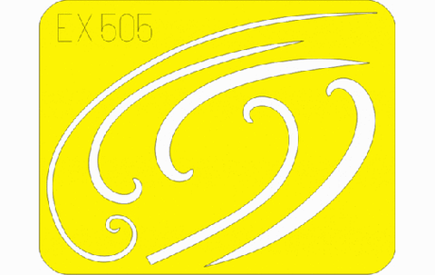 Eduard 1/48 Scale Spinner Spirals - Masks for Fw 190A/F kits - EX505