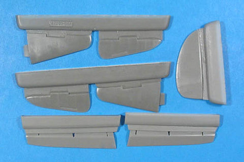 1/48 Vector resin Yak-7 Yak-9 (early) control surfaces for ICM - VDS48028