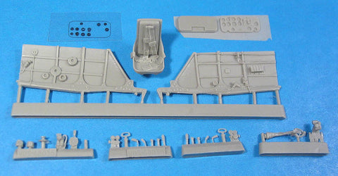 1/48 Vector resin La-5FN Cockpit Set for Zvezda - VDS48035