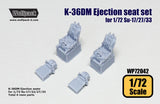 Wolfpack 1/72 K-36DM Ejection seat set for Su-17/27/33 (2 pcs) WP72042