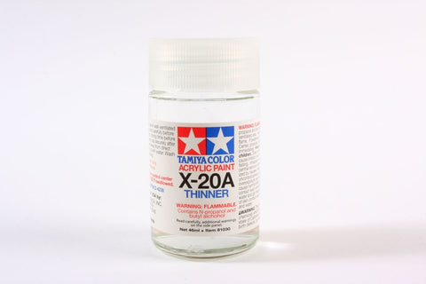 Tamiya Acryl/Poly Thinner X-20A - Net 46mL