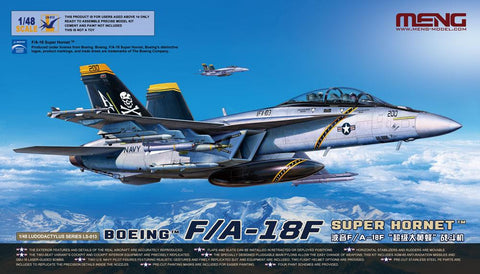 Meng 1/48 Scale Boeing F/A-18F Super Hornet - LS-013 Aircraft Kit