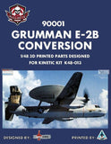 Bullseye 1/48 Scale resin E-2B Hawkeye Conversion Set #90001 for Kinetic