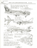 SuperScale 1:48 Decals CVW-8 F-14 VF-41 Sukoi Killers Plus A-7 Em VA-86 - 48-118