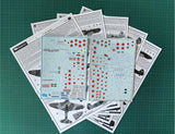 Begemot 1/72 decal for Yakolev Yak-7 USSR and Poland Air Forces 72-051