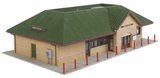 Walthers 933-2904 HO scale Modern Suburban Station plastic Kit