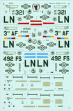 Eagle Strike 1:48 scale F-15E kosovo Eagles decal sheet - 48005
