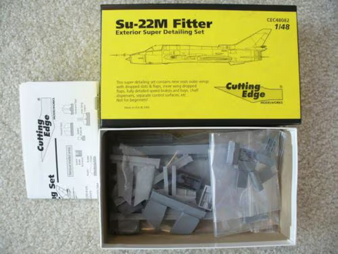 Cutting Edge 1/48 scale resin Su-22M Fitter Exterior Detail set - CEC48082