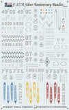 TwoBobs 1/48 scale F-117A Silver Anniversary Bandits decal sheet - 48-134