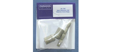 Paragon 1/48 resin Jaguar Afterburners, Chaff Dispensers, Canon Bulges - 4835