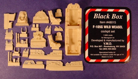 Black Box 1/48 resin F-105G Wild Weasel Cockpit set for Monogram - 48015