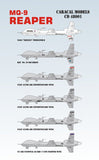 Caracal 1/48 scale decals MQ-9 Reaper - CD48001