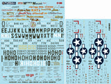 Furball 1/32 decals Meyer's Maulers 487th Fighter Sq. P-51 B/Ds Part I 32-006